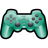 Sony Playstation Green Icon